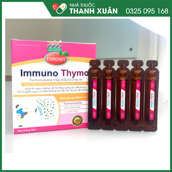 Immuno Thymo hỗ trợ tăng cường sức đề kháng